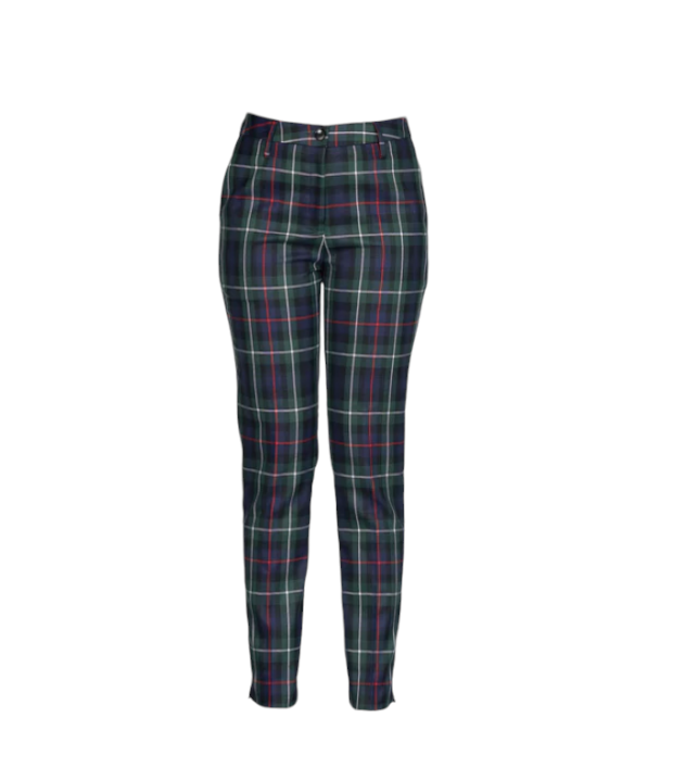 Plaid pants womens h&m best sale