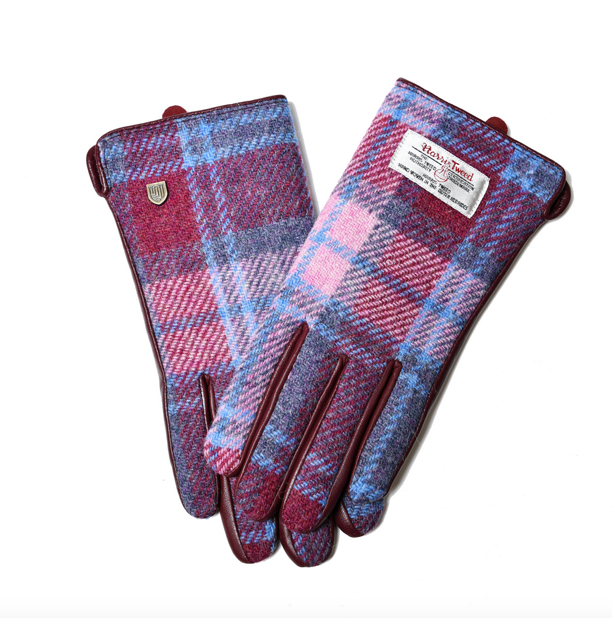 Harris tweed ladies gloves on sale