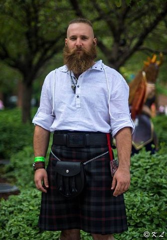 Putting on your Kilt