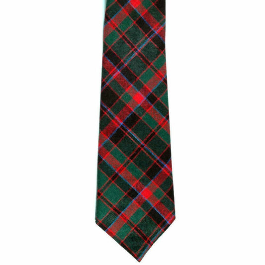 100% Wool Traditional Scottish Tartan Neck Tie - Cumming Hunting