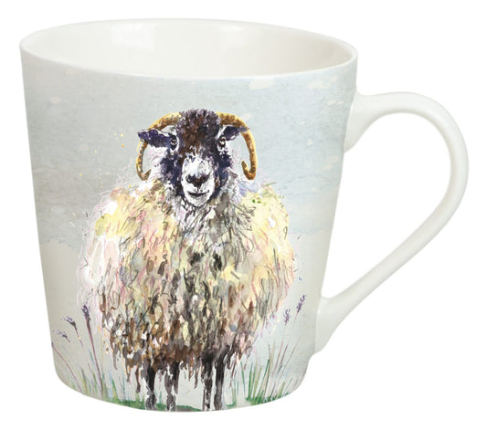 Country Life Sheep Coffee Mug Cup