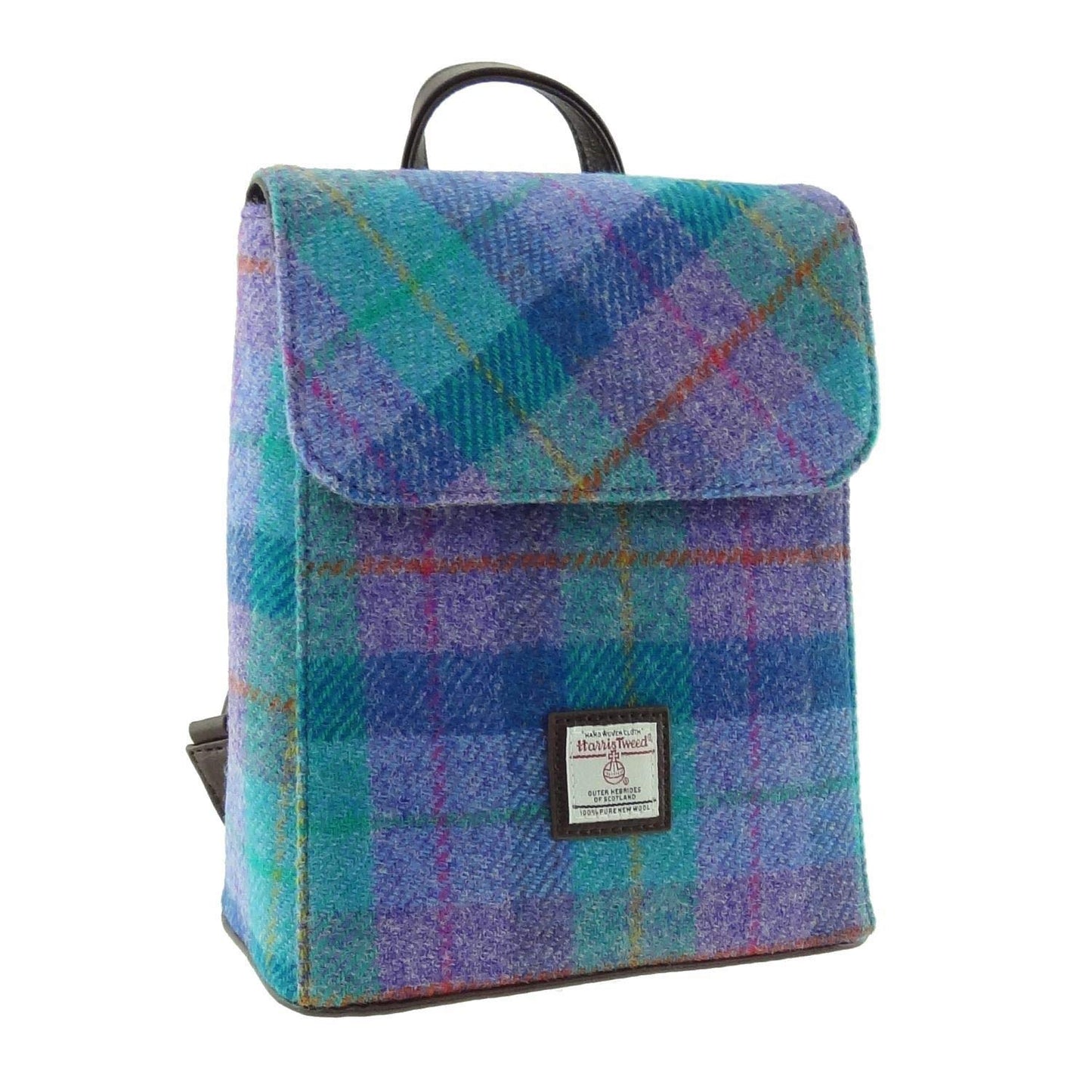 Green And Purple Mini Backpack