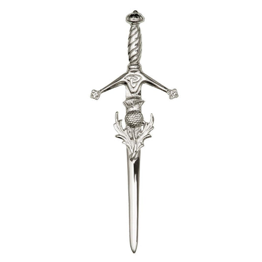 Thistle Claymore Sword Kilt Pin