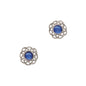 September Sapphire Birthstone Studs