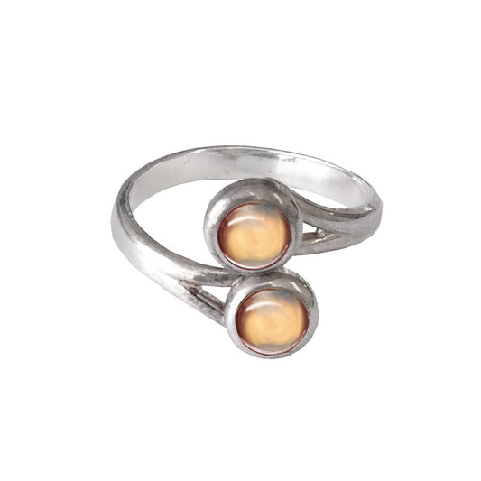 October (Opal) Birthstone Ring