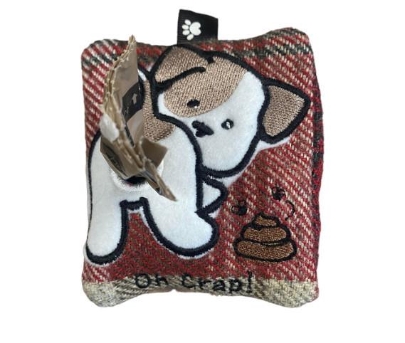 Harris Tweed Dog Bag With Refill