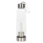 Clear Quartz Glass Water Bottle