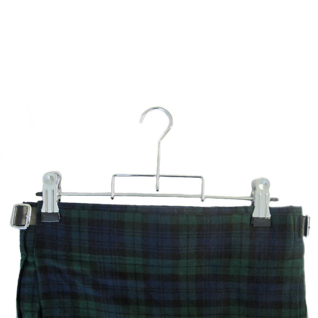 Sturdy Single Clip Metal Kilt Hanger