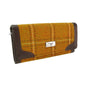 Mustard Yellow Tartan Long Purse