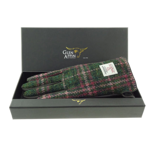 Green Pink Gloves - Gift Boxed