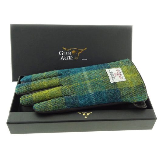 Sea Blue & Green Gloves - Gift Boxed