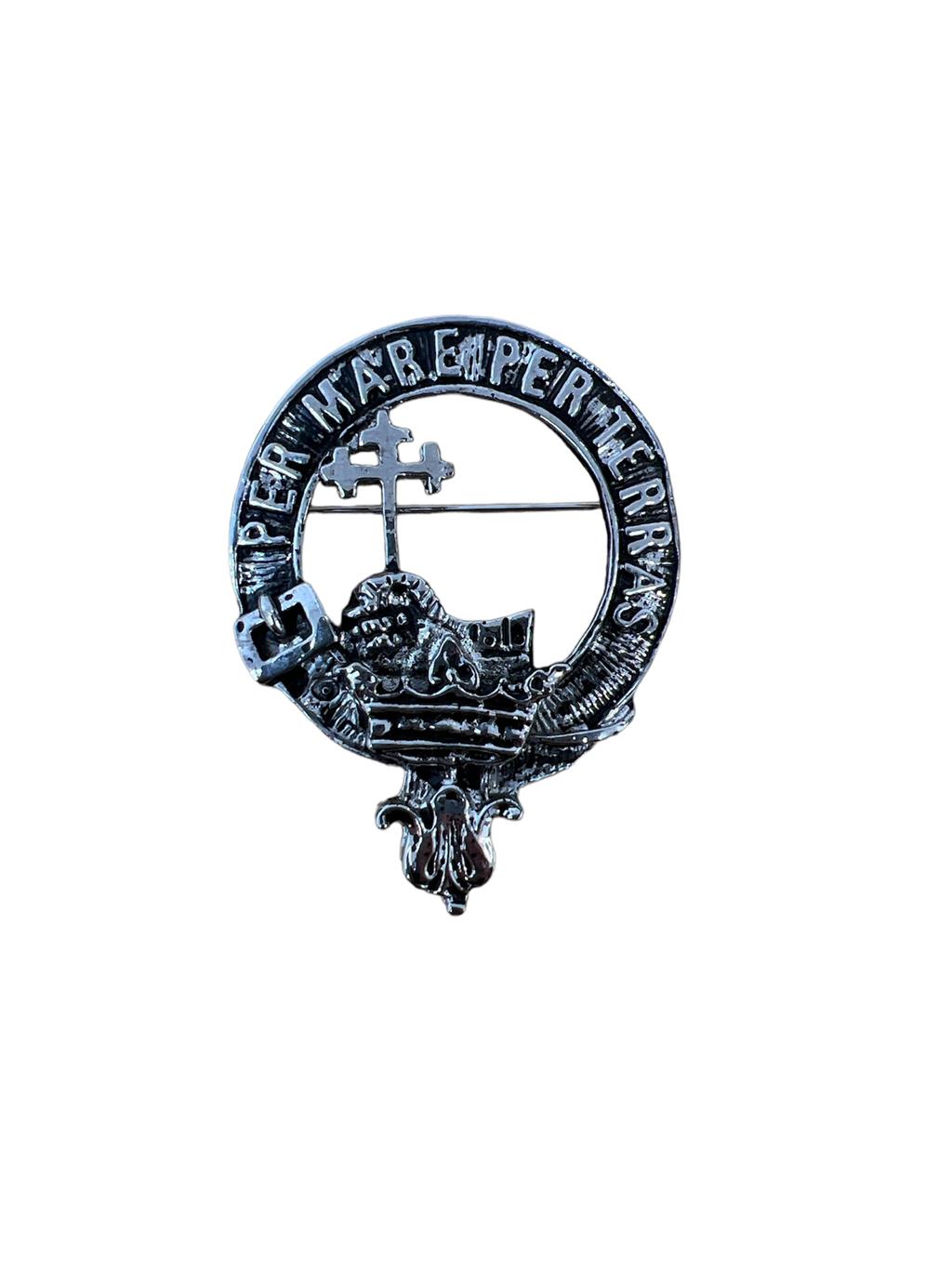 MacDonald of The Isles Clan Cap Badge