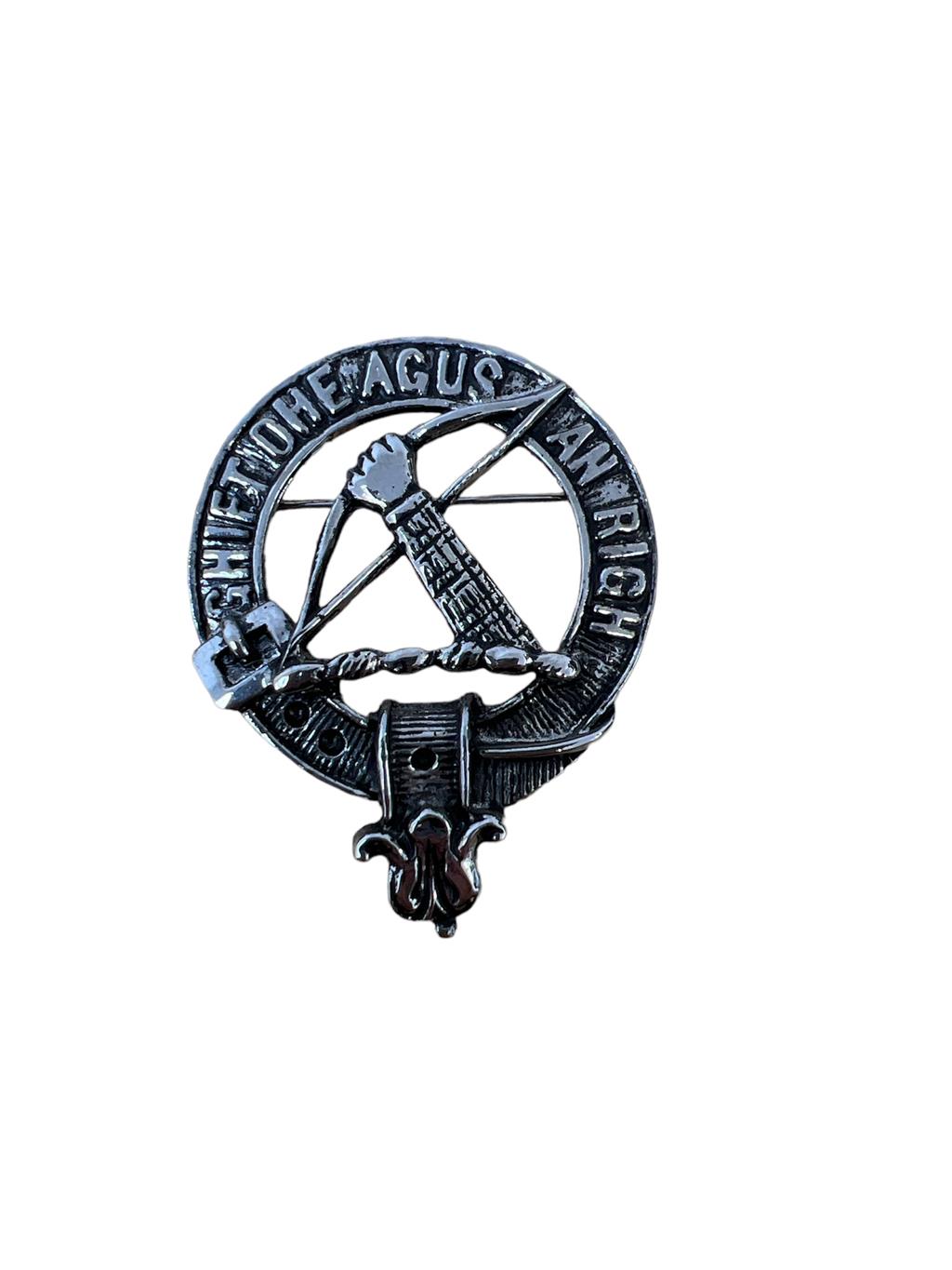 MacInnes Clan Crest Pewter Cap Badge Brooch – Kilts Wi Hae Ltd