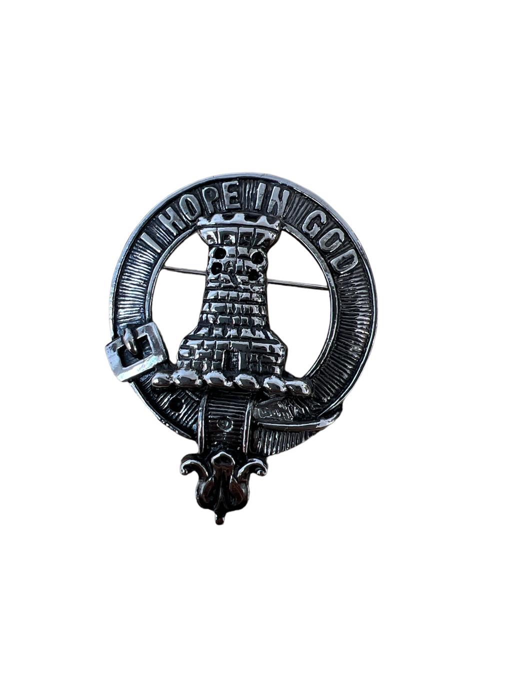 MacNaughton Clan Cap Badge