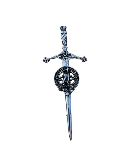 Fletcher Clan Sword Kilt Pin