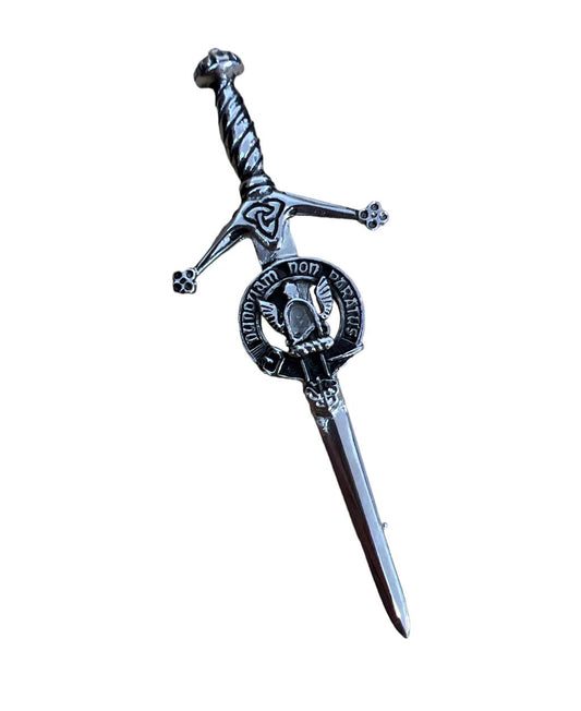 Johnstone Clan Sword Kilt Pin