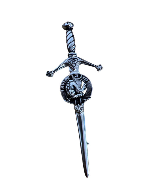 Kennedy Clan Sword Kilt Pin