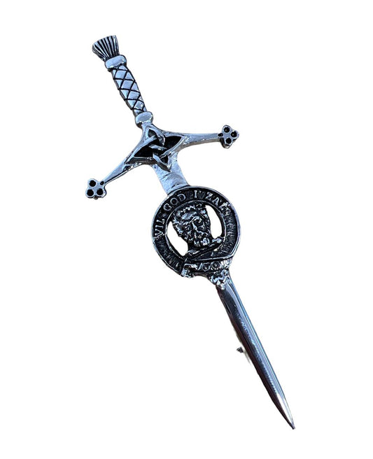 Menzies Clan Sword Kilt Pin
