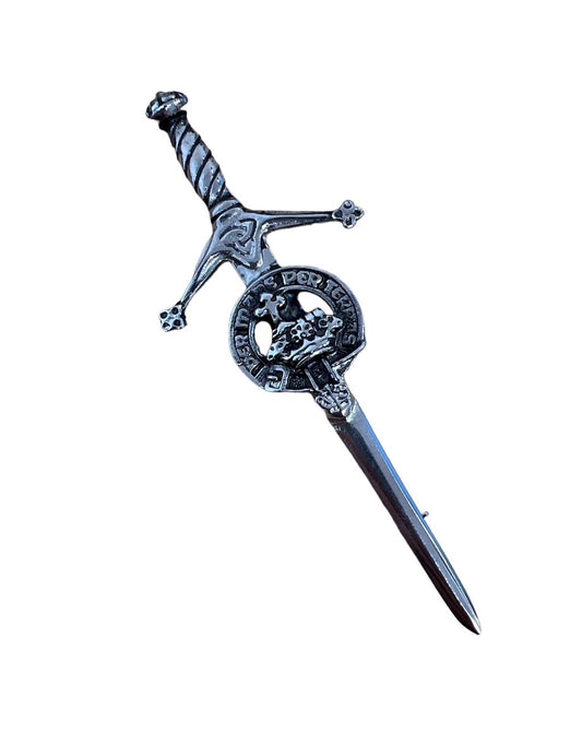 MacDonald Of The Isles Clan Sword Kilt Pin