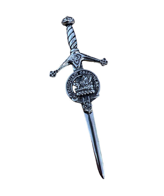 MacIver Clan Sword Kilt Pin
