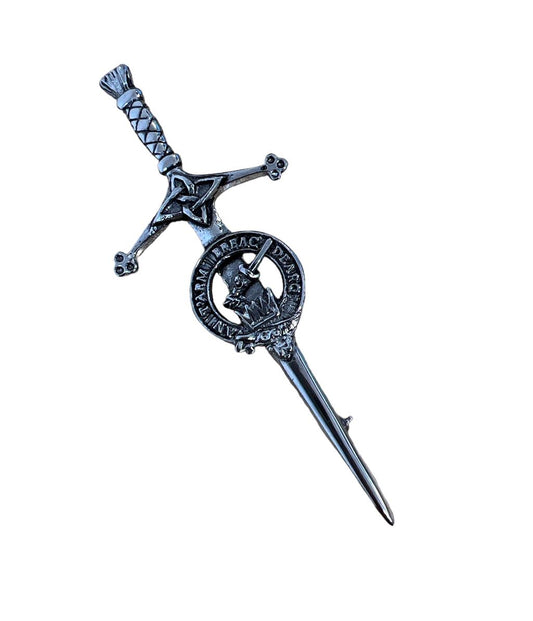 MacQuarrie Clan Sword Kilt Pin