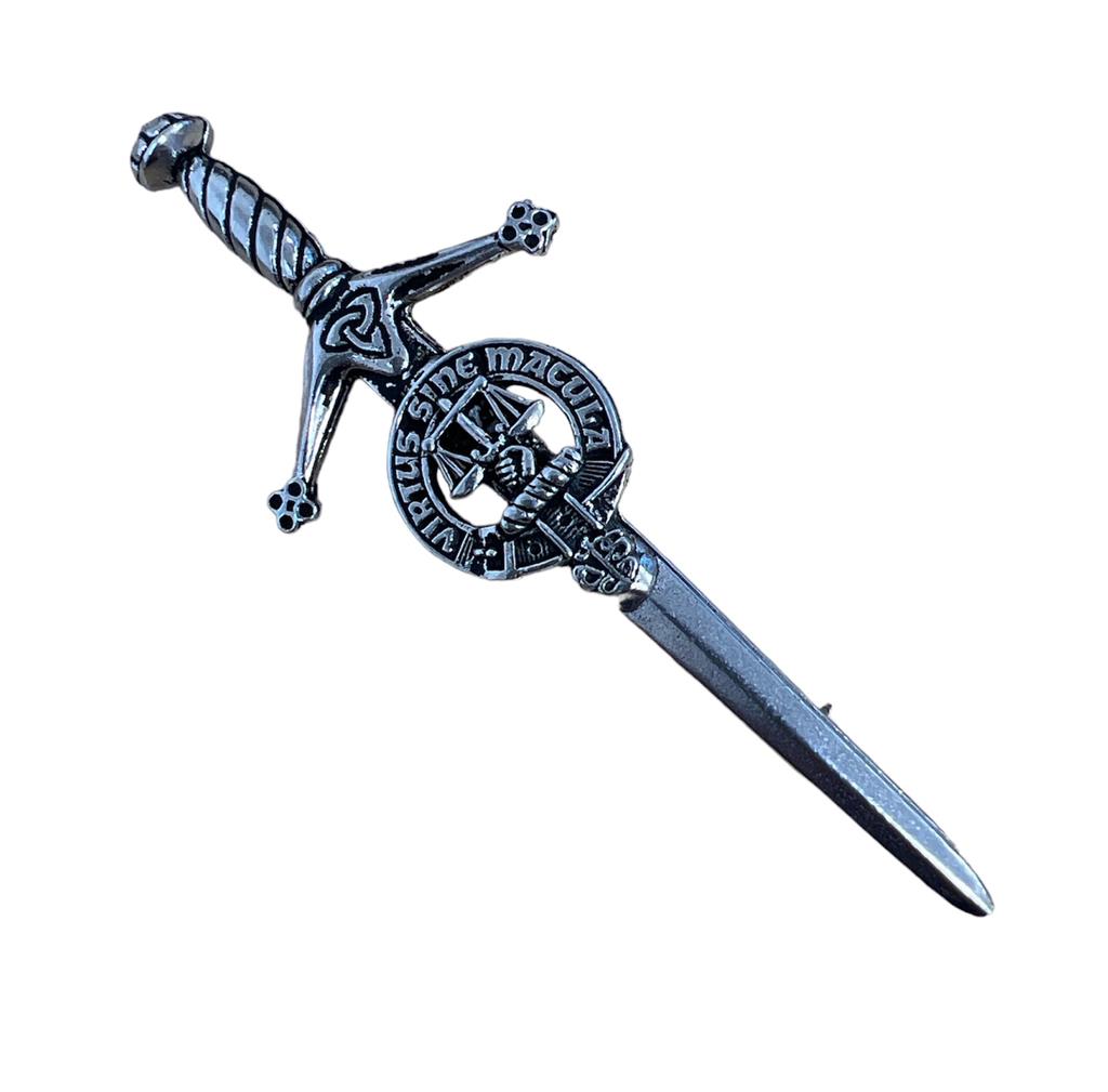 Russell Clan Sword Kilt Pin