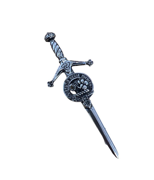 Skene Clan Sword Kilt Pin