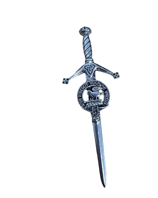 Stewart Clan Sword Kilt Pin