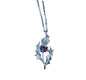 Dancing Scottish Thistle Necklace Pendant