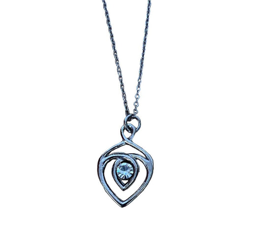 Celtic love heart necklace