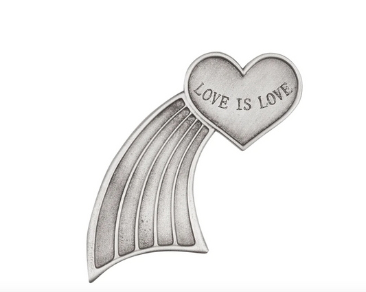 Matt 'Love Is Love' LBGTQ+ Kilt Pin