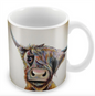 A Bad Hair Day Highland Cow Mug