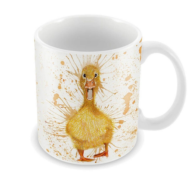 Splatter Duck Mug