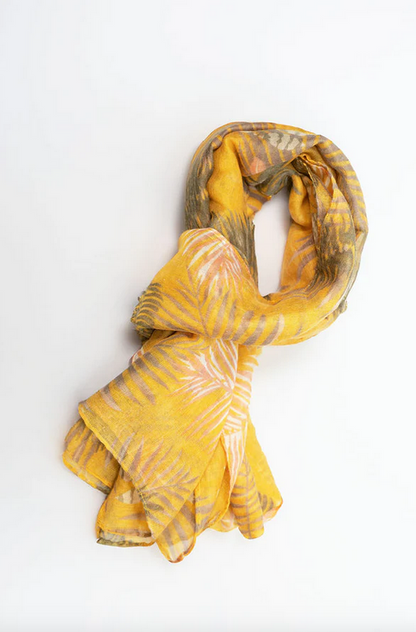 Lightweight Mustard Scarf