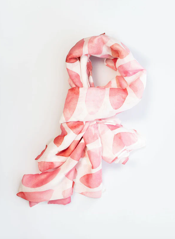 Lightweight Pink Scarf