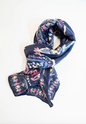 Lightweight Indigo Scarf