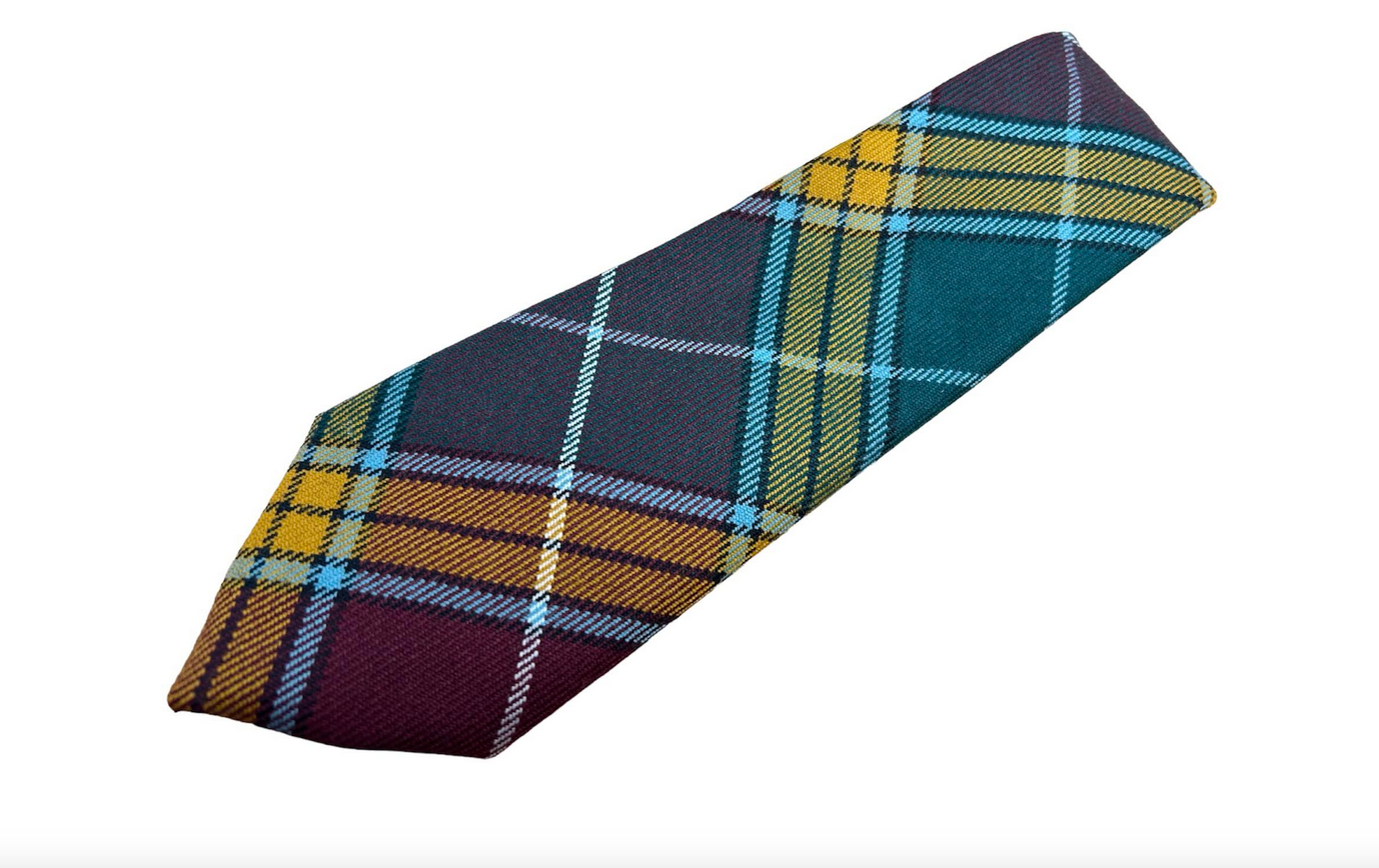 Tartan Neck Tie - Buchanan Muted