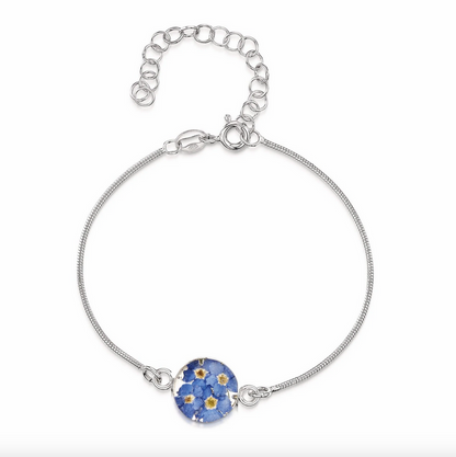 Forget Me Not Charm Bracelet