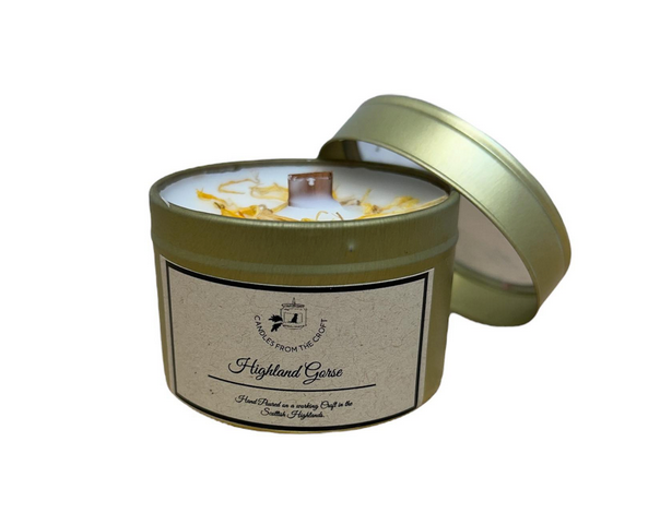 10CL Soy Wax Tin Candle - Highland Gorse