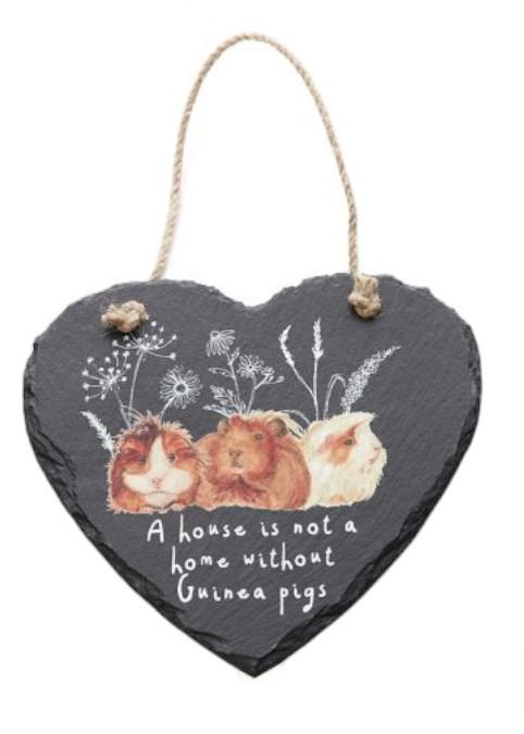 Slate Guinea Pig Hanger "Home"