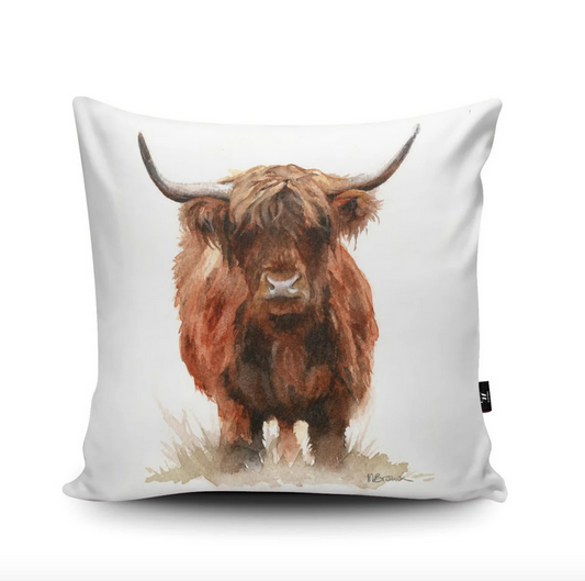 Hangus The Highland Cow Cushion