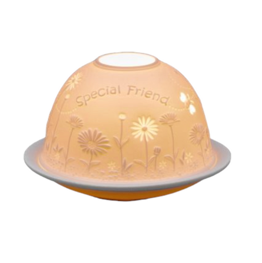 Small Dome Tealight Holder - Special Friend