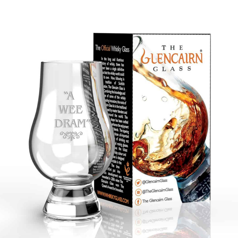 Glencairn Whisky Glass "A Wee Dram"