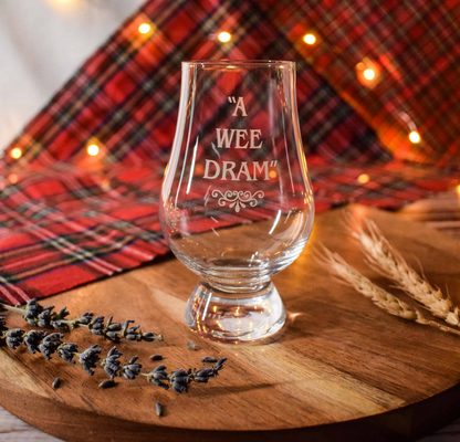 Glencairn Whisky Glass "A Wee Dram"