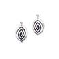 Maggies Collection Sirocco Sterling Silver Drop Earrings