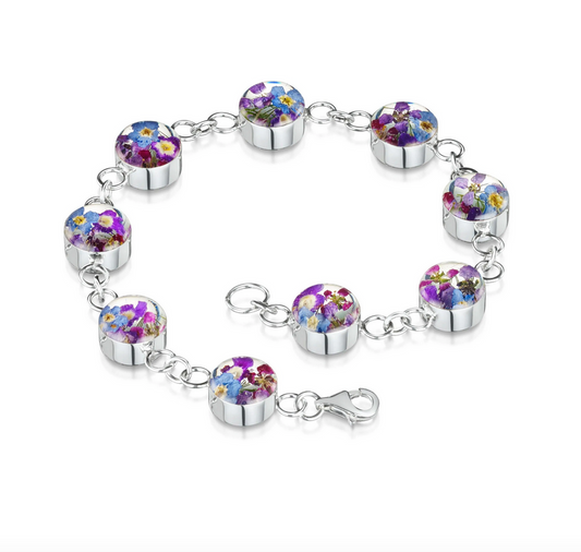 Purple Haze Round Bracelet