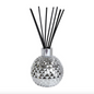 Silver Glass Diffuser & 50 Reeds