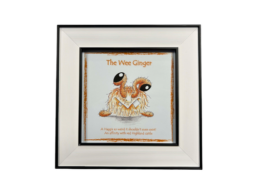 The Concise Guide To The Haggis Of Scotland Framed Print - The Wee Ginger