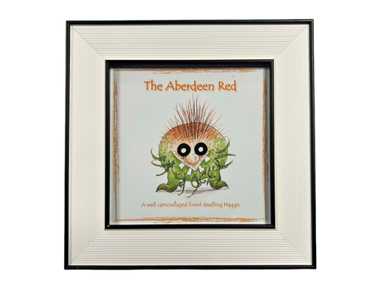 The Concise Guide To The Haggis Of Scotland Framed Print - The Aberdeen Red