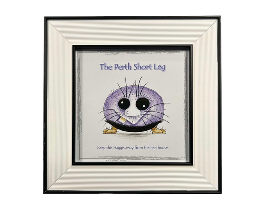 The Concise Guide To The Haggis Of Scotland Framed Print - The Perth Short Leg